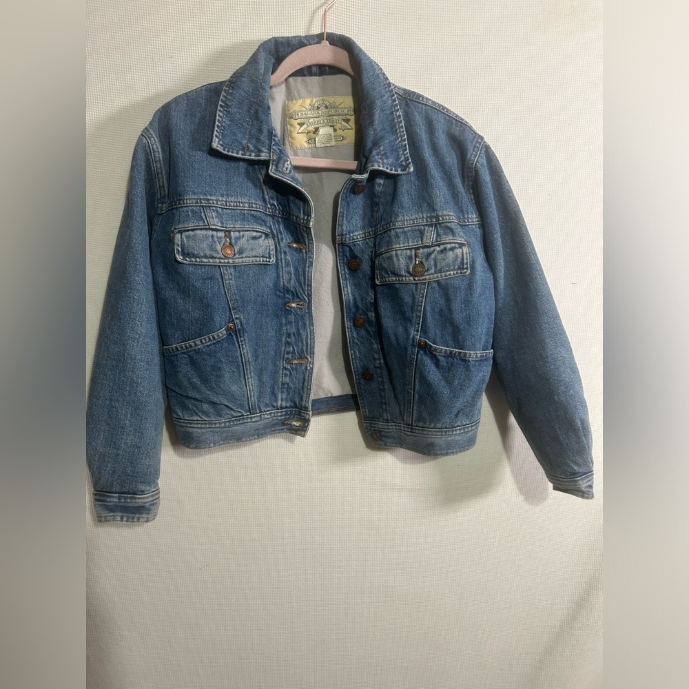 90s vintage Banana Republic Blue Jean Jacket